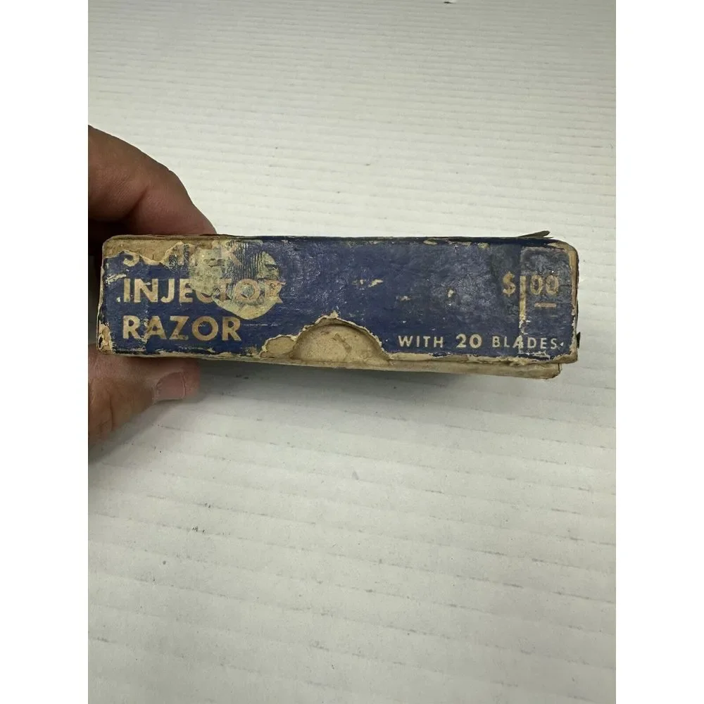 Vintage Schick Injector Razor With Blade Holder In Original Case